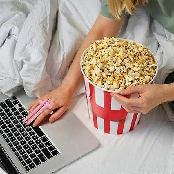 8 stk. fingerpinde, snackpinde til gamere, fingerklemmer chipspinde