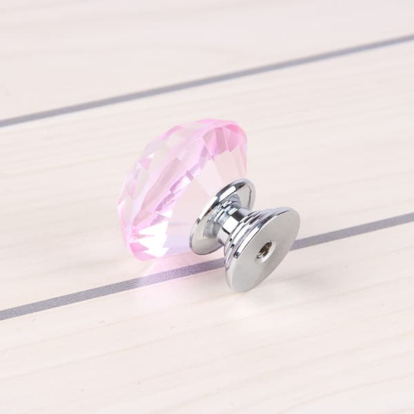 10-pack 30mm Crystal Diamond Cabinet Handle Cabinet Drawer Pull