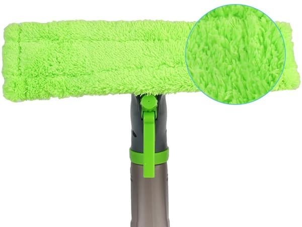 Vindusvasker 3-i-1 Vindusnal Speil Vaskeskrape Mikrofiber