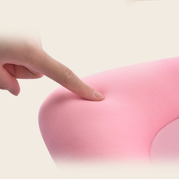 Pink New Baby Bademåtte Baby Pocket Bad Net Partikelfyldt Flydende Bademåtte (Uden håndvask)