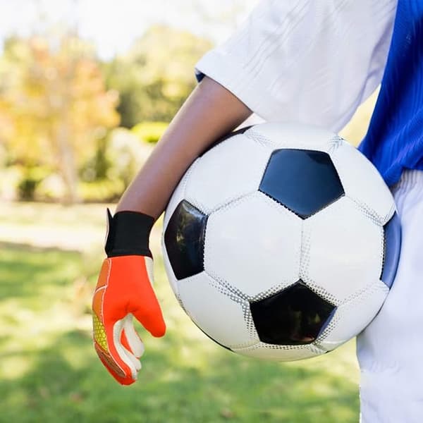 Keeperhansker for barn, utmerket finger- og grepbeskyttelse K-FM-