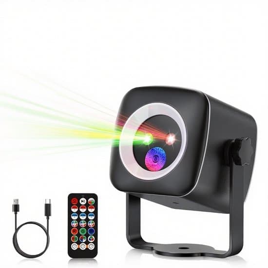 Mood Light - Disco Ball - Music-Controlled Disco Lamp - Party Laser - Children - Party Lighting - 60 Different Patterns, Strobe Effect Party Lights (Ho)