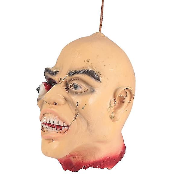 1 stk. Hallowmas Skrekk-hode for Halloween-dekorasjon