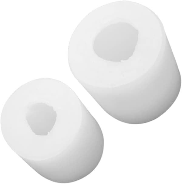 Silikone lysform sæt 2 stk. Tulipan Blomster Krystal Epoxy Drypform DIY Aromaterapi Duftlys Fremstilling