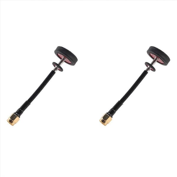 FPV platt panel Pagoda-antenn RHCP SMA/RP-SMA 80 mm()-FM-