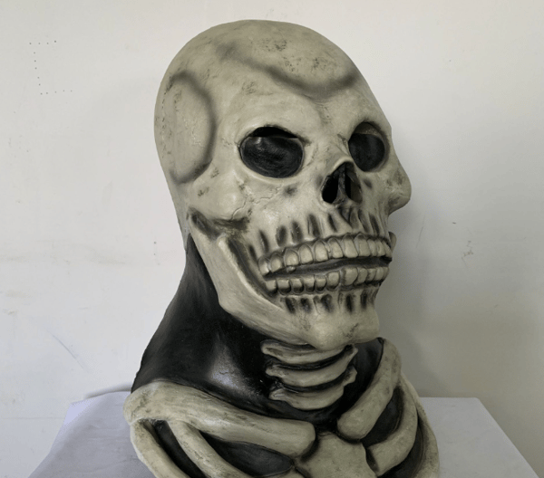 Skull Mask Halloween Blast Simulation Biochemical Crisis Ske