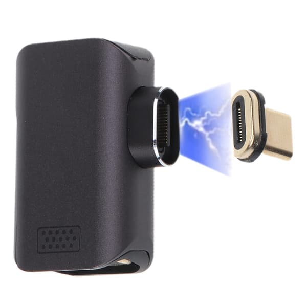 Type C hann til VGA-kontakt rettvinklet adapter for Windows USB-C bærbare datamaskiner