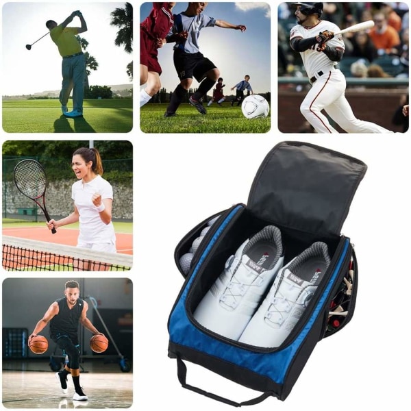 Golfkenkälaukku, kenkälaukku, kestävä nylon urheiluun Amonsee muille