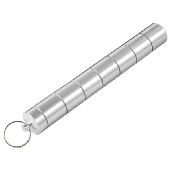 Pilleæske - 7 Dage - Aluminium Sølv