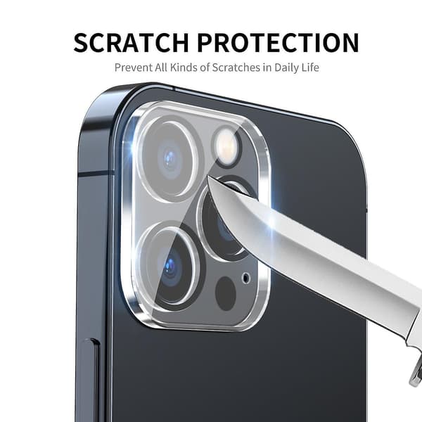 2 stk. kamerabeskyttelse til iPhone 13 Pro / 13 Pro Max