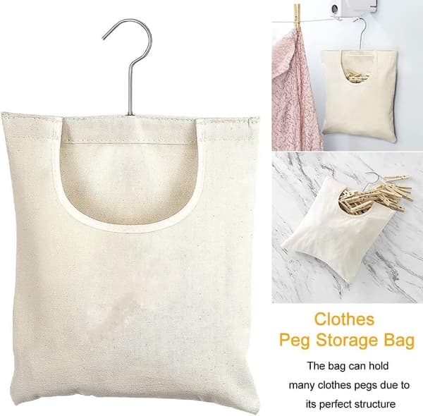 Clothes Peg Bag Hanging Storage Bag Clothes Peg Bag
