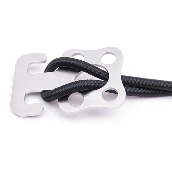 Dykkeplatekrok med strikk for side bak BCD og vanntett drakt