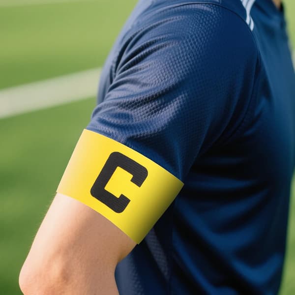 9 stk elastiske fotballkapteinsbind, justerbare nylonlagmerker