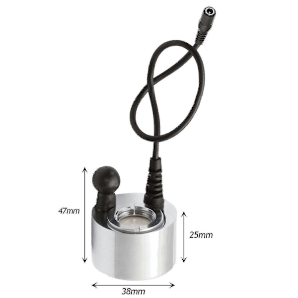 Opti-myst Elektrisk Pejs Transducer Glasdisk Til Dimplex M-011b M011b Varmelegeme