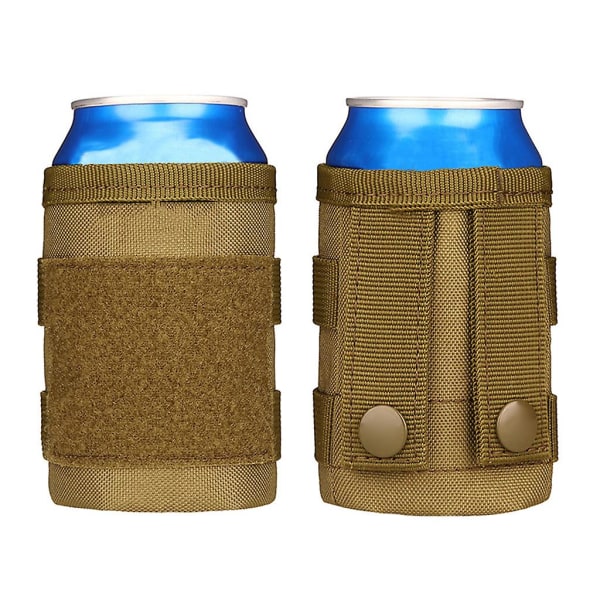 Army Bag Beer Bottle Cover Military Mini Miniature Personal Drink FlaskpåsarSvart