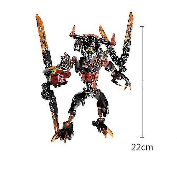 Action Warrior Robot Figur Byggeklosser Lekesett Barn Kompatibel 609-5