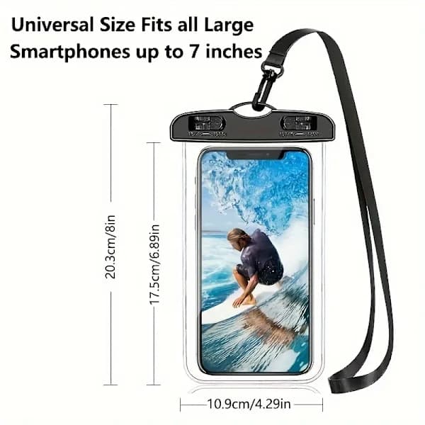 Suojaa iPhonesi vedenpitävällä puhelinkotelolla!