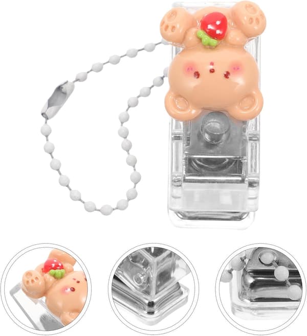 Portable Cartoon Mini Single Hole Punch Paper Punch Tool
