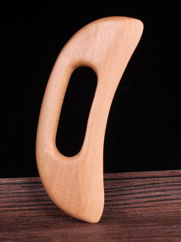 1 kpl puuterapi Gua sha -hierontatyökalu