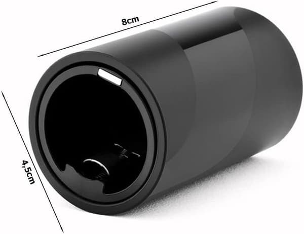 Automaattinen magneettinen pullonavaaja, push-pull-pullonavaaja, automaattiset keittiötarvikkeet kotiin, musta