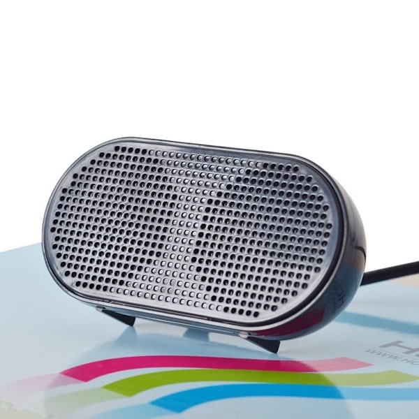 USB Minihögtalare Datorhögtalare Strömförsörjd Stereo Multimedia Högtalare för Notebook Laptop PC (Svart)