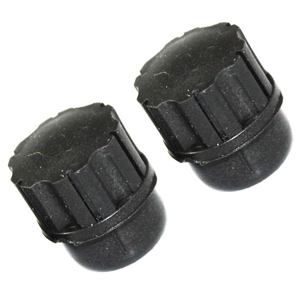 2 st Plast Saxofon Skyddsplugg Saxofon Skyddsplugg Sopransaxofon Liten Plugg Svart 2.15X1.7X1.7CM