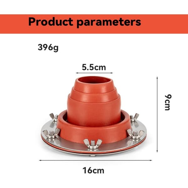 Chimney Pipe Gasket, Chimney Pipe Seal, Silicone Tent Stove Jack, Chimney Pipe Fitting