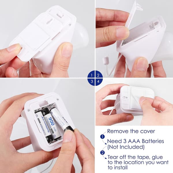 1 pc Portable Wireless LED Cabinet Light Night