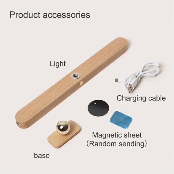 Rechargeable LED Bathroom Light, Dimmable Touch Control Vanity Light, Magnetic Vanity Light.