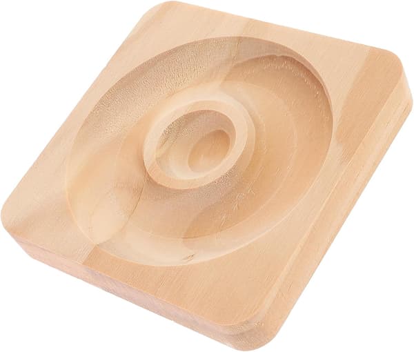 Helmialusta Korujen Valmistusalusta Puu Bambu Design Excellence Monipuoliset Sovellukset Beige