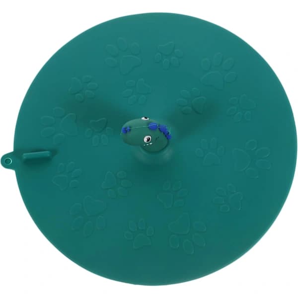 Odor Neutralizing Protector for Floor Drains, Toilets, Sinks, Kitchen Sinks, Silicone Mat, Silicone Sink Mat for Bathroom, Green