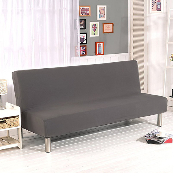 Universal Solid Color All-Inclusive Foldable Stretch Cover for Sofa and Bed
