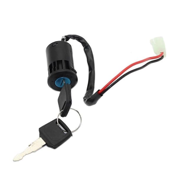 1 Set ATV Ignition Key Switch Universal 2 Wires Ignition Keys Start Switch Lock Key for ATV Go Kart