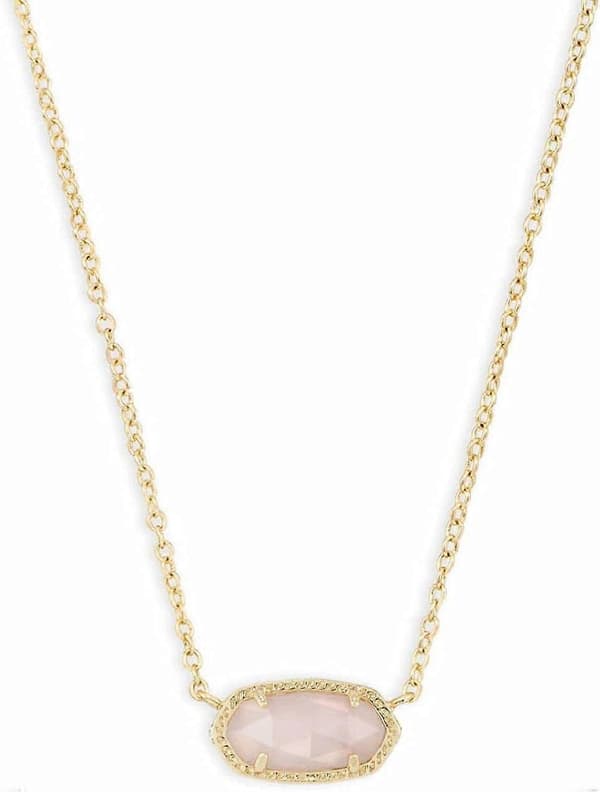 Halsband med berlock för kvinnor, modeaccessoar, 14k guldpläterat
