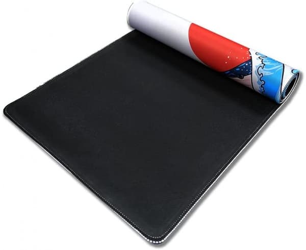 Keyboard Computer Desk Pad Model 80x30 cm - Fast Surface Gaming Mouse Pad (Coral Sea, 80x30 cm)