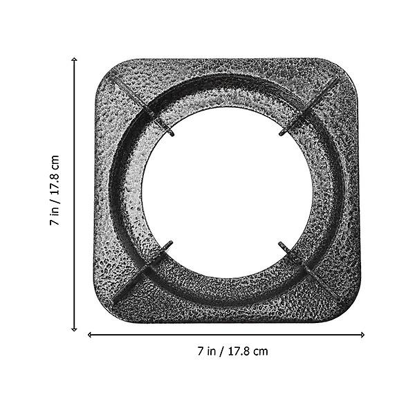 Wok-stödring för gasspis, Wokring, Spisring, Stativ, Pannhållare, Svart, 17,8x17,8 cm Black 17.8x17.8cm