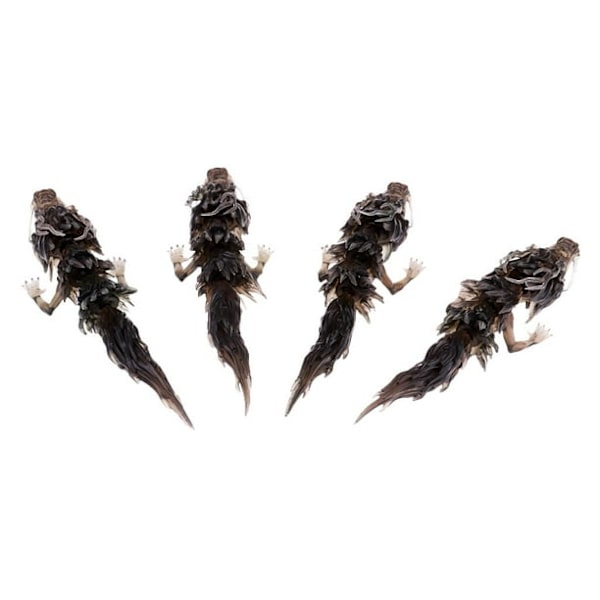 4 Stykker Actioneffekter Myth Cloth Saint Model Star Soul (Sort Sæt)