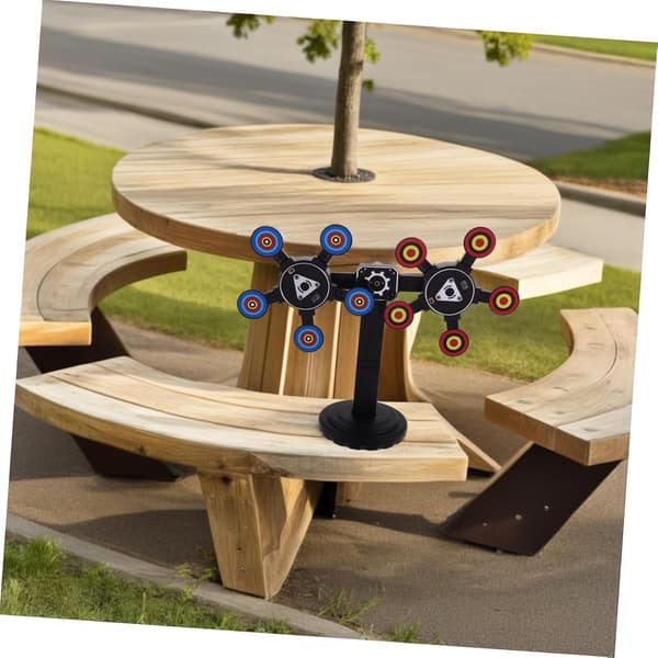 Electronic Self-Resetting Shooting Target - Swinging Moving Design for Family Shooting Games & Interactive Fun