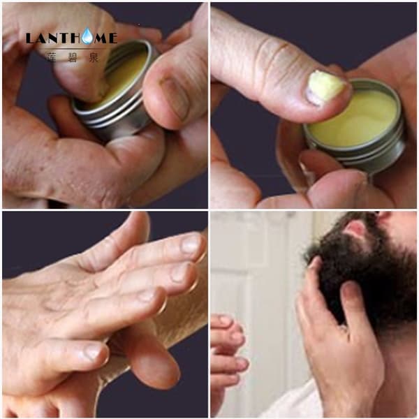 Men's Beard Wax, Moisturizing Styling and Conditioning Beard Balm for Shaping and Grooming