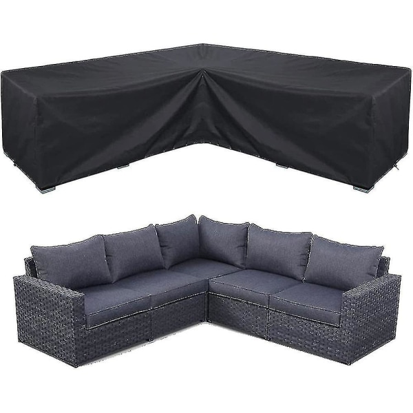 Corner Sofa Cover Waterproof Garden Furniture Set Cover Outdoor Sectional Furniture Cover270X270X90CM