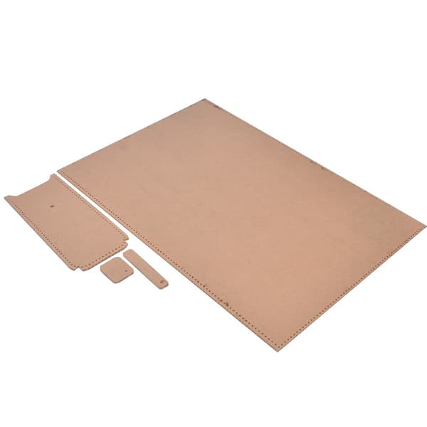 Leather Template Set Transparent Acrylic DIY Leather Handbag Wallet Craft Tool
