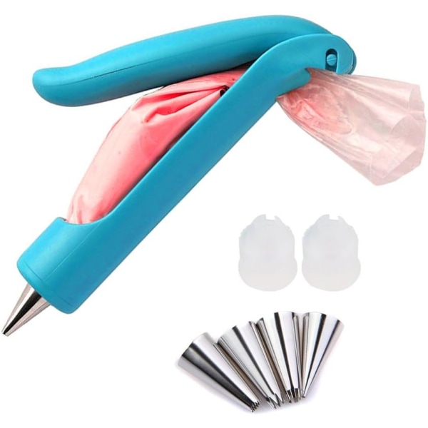 Pastry DIY Cake Decorating Pen Icing Piping Tips Nozzles Bag Sugar Craft Cake Deco Tool Kit