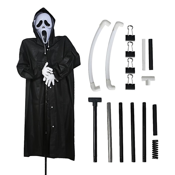 Halloween Have-a-gysende Gyserskræmmefugl Spøgelseskræmmefugl Skræmmende Havehængende
