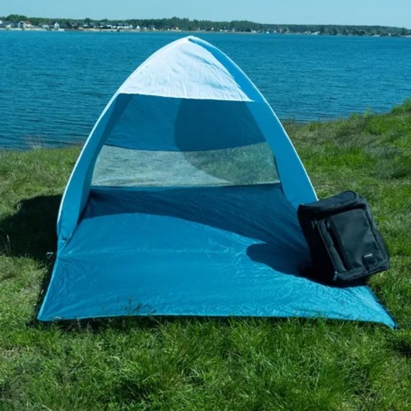 Strandtält / Pop-Up Tält / Vindskydd - 200x150x110cm Multicolor multifärg