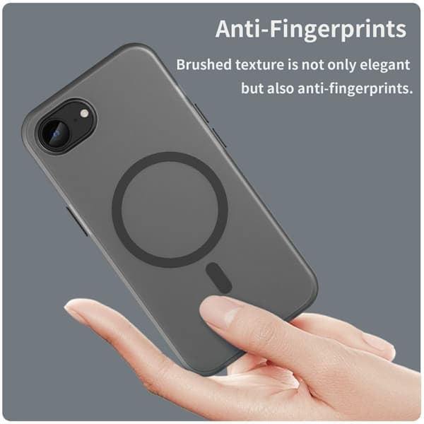 iPhone 16e Cover MagSafe Slim Mat Sort 40