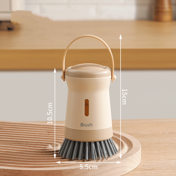 Rengöringsborste för spisar, fläktar, diskhoar och köksredskap, portabel, robust material