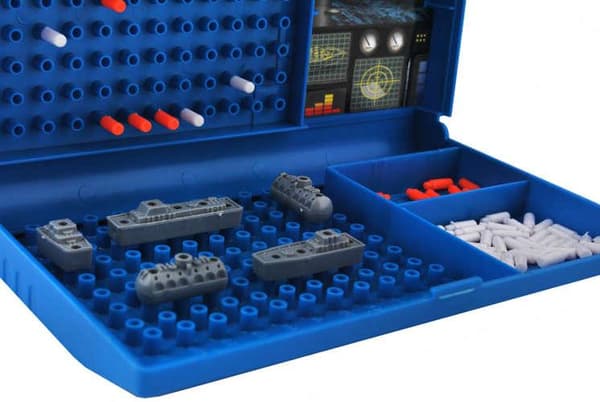 Battleship - Game / Strategy Game - Board Game Blue Blue Blå