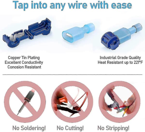 T-tap Connector and Connection Kit for 10-24 AWG Sr *