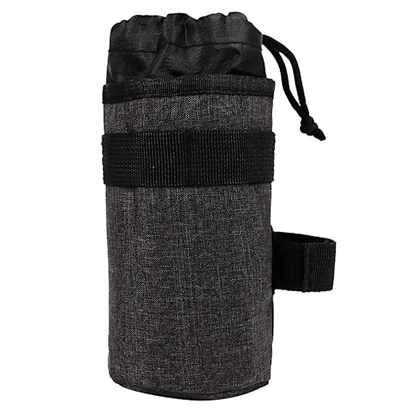 Cykelflaske Taske Bærbar Kedelpose Praktisk Flaske Taske Til Udendørs Daglig Brug (750ml, Grå) Grå8.5X15.5CM