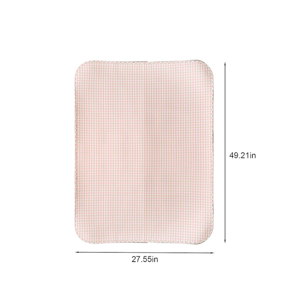 Kjølematte for hund, for små, mellomstore og store hunder, gjenbrukbar kjølematte for trening og søvn Pink